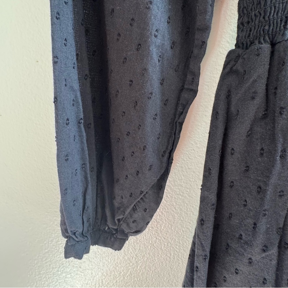 Cleobella Berit Black
Embroidered Mini Long Sleeve Dress size Small - Picture 5 of 10
